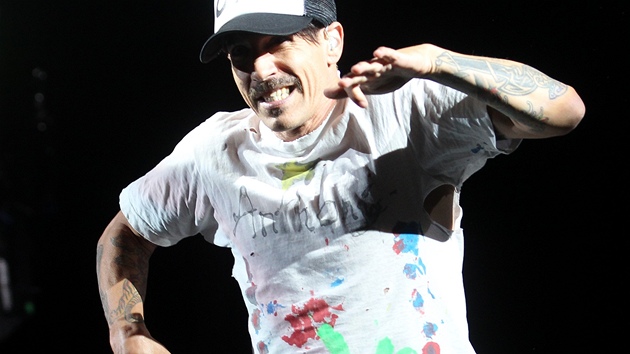 Red Hot Chili Peppers v praskm Edenu 27. 8. 2012 (Anthony Kiedis)