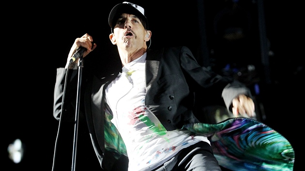 Red Hot Chili Peppers v praskm Edenu 27. 8. 2012 (Anthony Kiedis)