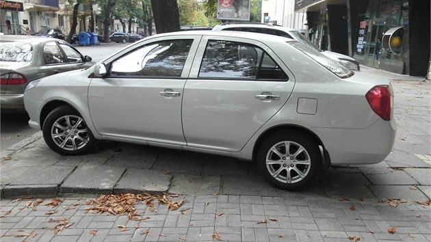 Geely MK - nsk auta na Ukrajin