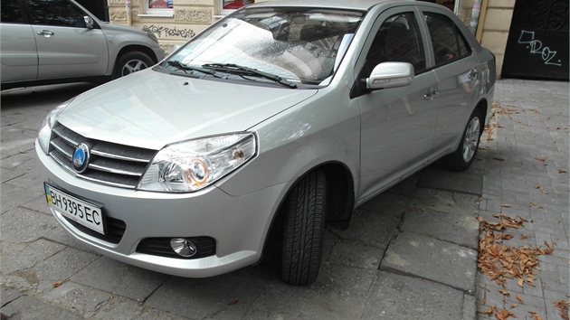 Geely MK - nsk auta na Ukrajin