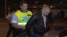 Bezpenostní akce Policie a MP na Praze 4. 