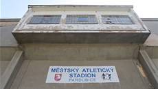 Mstský atletický stadion stadion v Pardubicích na Dukle má po rekonstrukci