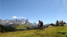 Oblast zvaná Lagorai je ideální i horská kola