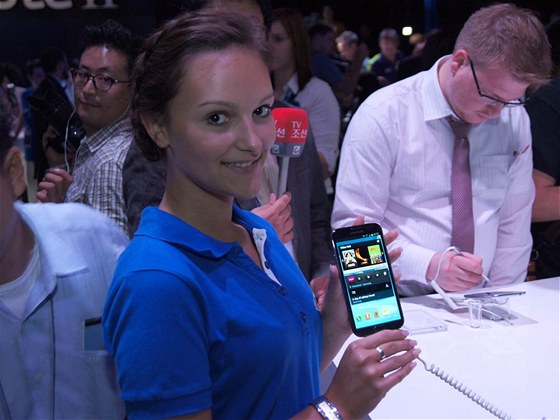 Premiéra Samsungu Galaxy Note II v Berlín