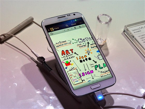 Premira Samsungu Galaxy Note II v Berln