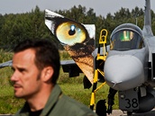 Mise eskch pilot v s gripeny v Pobalt (31.8.2012)