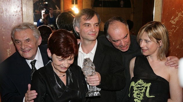 Ladislav Trojan, jeho manelka Olga, synov Ivan a Ondej s manelkou Brou (esk lev 2007)

