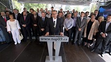 Strana TOP 09 a hnutí Starostové a nezávislí zahájili ve středočeské Hostivici Strana TOP 09 a hnutí Starostové a nezávislí zahájili ve středočeské Hostivici