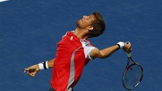 PIPRAVEN NA PODÁNÍ. Martin Klian vyadil na US Open pátého nasazeného