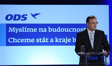 Petr Neas pi zahájení kampan pro podzimní volby