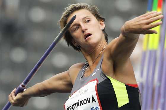 Barbora potáková na atletickém mítinku v Berlín.