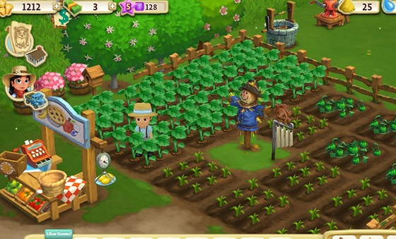 Ilustraní obrázek sociální hry Farmville 2