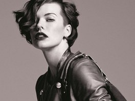 Modelka a hereka Milla Jovovichov navrhla podzimn kolekci pro znaku Marella.