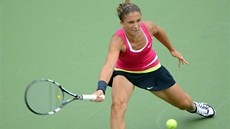 Italská tenistka Sara Erraniová hraje ve tvrtfinále US Open proti kamarádce