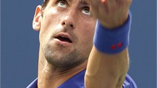 DO TVRTÉHO KOLA. Novak Djokovi pokrauje v cest za obhajobou titulun a US