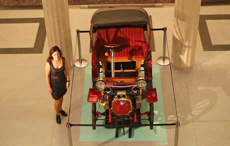 Automobil Piccolo z roku 1905 byl jedním z prvních voz na Bruntálsku.