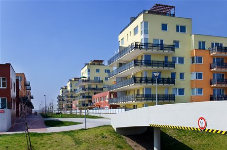 Obyvatelm Dolních Herpic a Pízenic se nelíbí, e by v jejich tvrtích mli ve velkém rst bytové a rodinné domy (ilustraní foto).