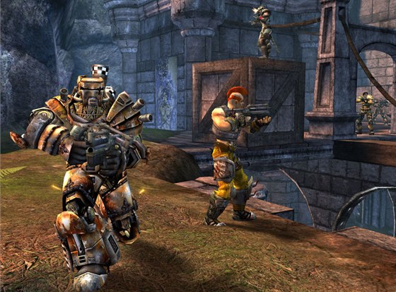 Ilustraní obrázek z titulu Unreal Tournament 2004, ve kterém probíhá sout o nejlepí umlou inteligenci.