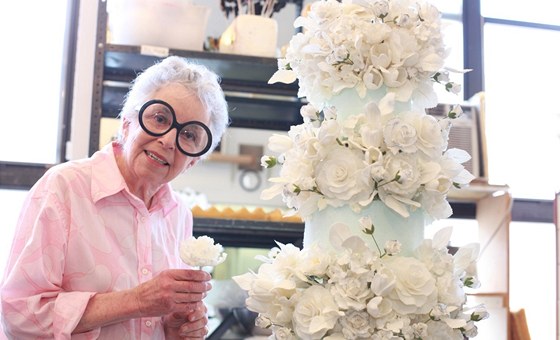 Svatební dorty cukráky Sylive Weinstockové si oblíbily i celebrity. 