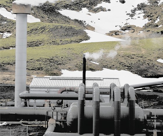 Geotermální elektrárny jsou populární teba na Islandu