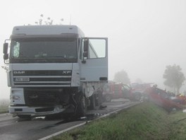 Dopravn nehoda u Blho jezdu na Rychnovsku (14. 9. 2012)