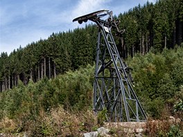 Bourání staré lanovky na Snku. (17. 9. 2012)