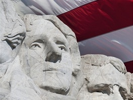 Mount Rushmore: Thomas Jefferson je druhý zleva