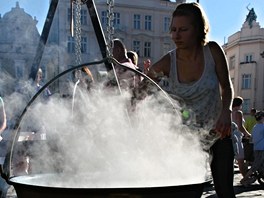 Festival polévky v Plzni. 