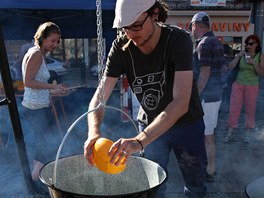 Festival polévky v Plzni. 