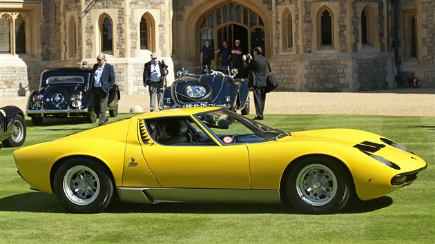 Concours of Elegance ve Windsoru: Lamborghini Miura SV (1972)