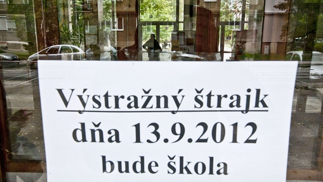 Stvka uitel na Slovensku (13. z 2012)