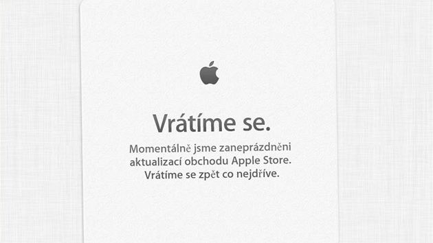 V den premiéry nového iPhonu zavel Apple svj obchod.