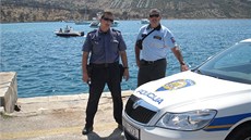 Hodonínský policista Aleksandar Kljunić sloužil celý srpen v chorvatském Hodonínský policista Aleksandar Kljunić sloužil celý srpen v chorvatském