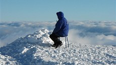 Chvilka meditace na vulkánu