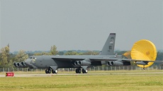Americký bombardér B-52 v Ostrav