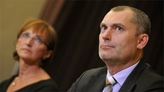 Ministryně kultury Alena Hanáková se svým ekonomickým náměstkem Martinem Ministryně kultury Alena Hanáková se svým ekonomickým náměstkem Martinem