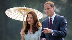 Kate a William jsou práv na cest po Dálném východ.