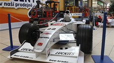 V libereckém obchodním centru Nisa vystavují formule 1 V libereckém obchodním centru Nisa vystavují formule 1