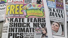 Snímky Kate nahoe bez otiskl i list Irish Daily Star.