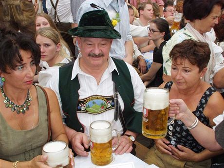 Oktoberfest v nmeckm Mnichov