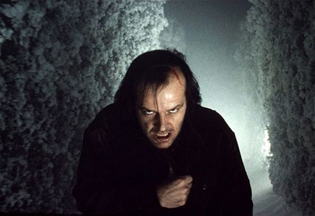 Jack Nicholson ve filmu Stanleyho Kubricka Osvícení