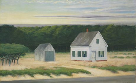 Edward Hopper: October on Cape Cod 