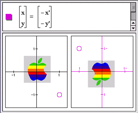 Ukzka monost aplikace Graphing Calculator