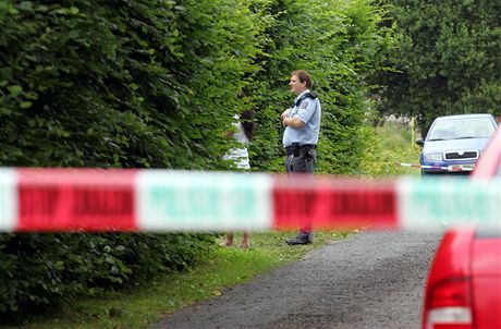 Policejní páska, ilustraní foto