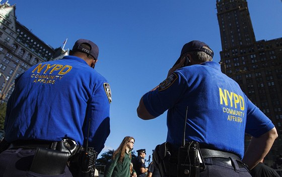 Policisté v USA. Ilustraní snímek