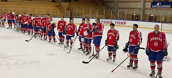 Hokejisté Chorvatska (ilustraní foto)
