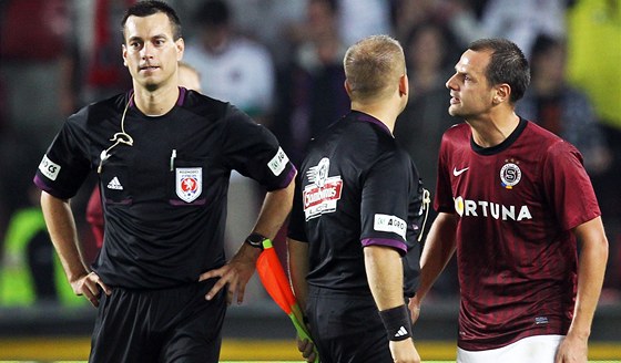 Sparan Marek Matjovský se po duelu s Olomoucí poutí do debat s rozhodími.