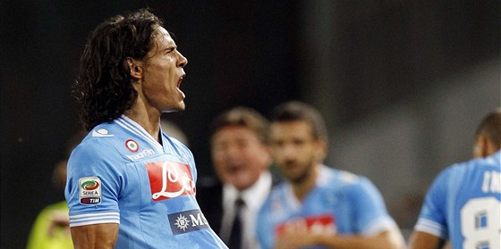 CAVANI A SPOL. Neapol se spoléhá pedevím na góly stelce Edinsona Cavaniho.