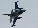 Letoun F-16 Soloturk na Dnech NATO v Ostrav