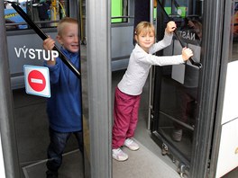 Den otevených dveí v dopravním podniku msta eské Budjovice